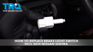 How to Replace Brake Light Switch 2013-2019 Nissan Sentra