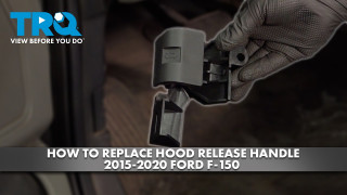 How to Replace Hood Release Handle 2015-2020 Ford F-150