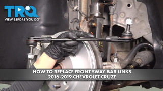 How to Replace Front Sway Bar Links 2016-2019 Chevrolet Cruze