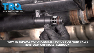 How to Replace Vapor Canister Purge Solenoid Valve 2018-2024 Chevrolet Equinox
