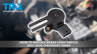 How to Replace Brake Light Switch 2012-202 Chevrolet Sonic