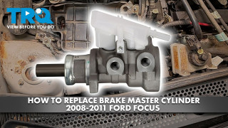 How to Replace Brake Master Cylinder 2008-2011 Ford Focus