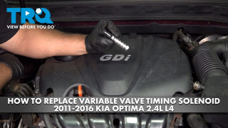 How to Replace Variable Valve Timing Solenoid 2011-2016 Kia Optima 24L L4