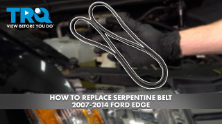How to Replace Serpentine Belt 2007-2014 Ford Edge 35L V6