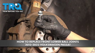 How to Replace Front Lower Ball Joints 2012-2022 Volkswagen Passat