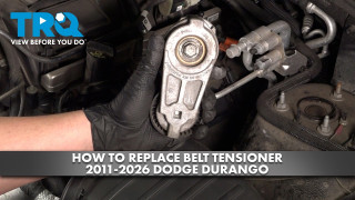 How to Replace Belt Tensioner 2011-2026 Dodge Durango