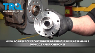 How to Replace Front Wheel Bearing  Hub Assemblies 2014-2023 Jeep Cherokee