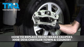 How to Replace Front Brake Calipers 2008-2016 Chrysler Town  Country