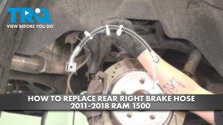 How to Replace Right Rear Brake Hose 2011-2018 Ram 1500