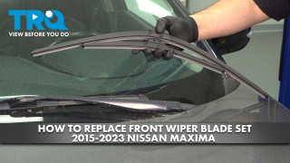 How to Replace Front Wiper Blade Set 2015-2023 Nissan Maxima