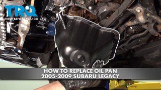 How to Replace Oil Pan 2005-2009 Subaru Legacy