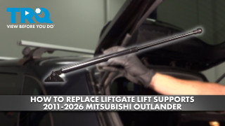 How to Replace Liftgate Lift Supports 2011-2026 Mitsubishi Outlander Sport