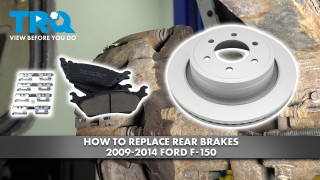 How to Replace Rear Brakes 2009-2014 Ford F-150
