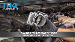 How To Replace Mass Airflow Sensor MAF 1993-1997 Ford Ranger 30L 1A Auto
