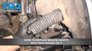 How to Replace Bellow Boots 2012-2016 Honda CR-V