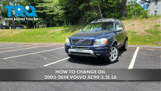 How to Change Oil 2003-2014 Volvo XC90 32L L6