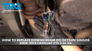 How to Replace Downstream O2 Oxygen Sensor 2008-2013 Cadillac CTS 36L V6