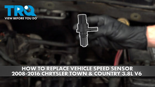 How to Replace Vehicle Speed Sensor 2008-2016 Chrysler Town  Country 38L V6