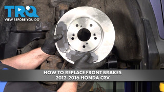 How to Replace Front Brakes 2012-2016 Honda CR-V