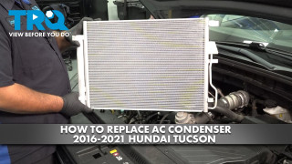 How to Replace AC Condenser 2016-2021 Hyundai Tucson