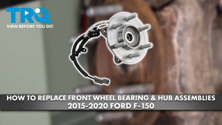 How to Replace Front Wheel Bearing  Hub Assemblies 2015-2020 Ford F-150