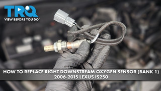 How to Replace Right Downstream Oxygen Sensor Bank 1 2006-2015 Lexus IS250