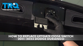 How to Replace Liftgate Close Switch 2011-2027 Dodge Durango
