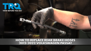 How to Replace Rear Brake Hoses 2012-2022 Volkswagen Passat