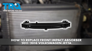How to Replace Front Impact Absorber 2011-2018 Volkswagen Jetta