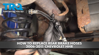 How to Replace Rear Brake Hoses 2006-2011 Chevrolet HHR