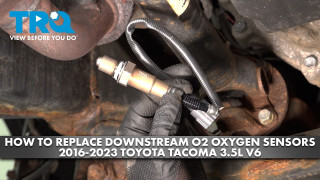 How to Replace Downstream O2 Oxygen Sensor 2016-2023 Toyota Tacoma 35L V6