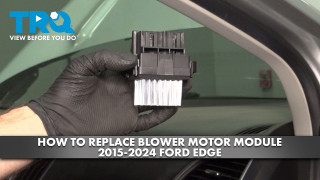 How to Replace Blower Motor Module 2015-2024 Ford Edge