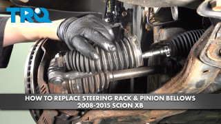 How to Replace Steering Rack  Pinion Bellows 2008-2015 Scion xB