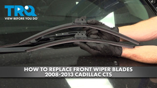 How to replace Front Wiper Blade Set 2008-2013 Cadillac CTS