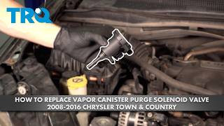How to Replace Vapor Canister Purge Solenoid Valve 2008-2016 Chrysler Town  Country
