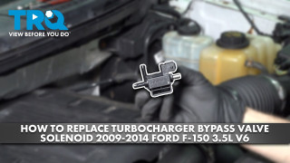 How to Replace Turbocharger Bypass Valve Solenoid 2009-2014 Ford F-150 35L V6
