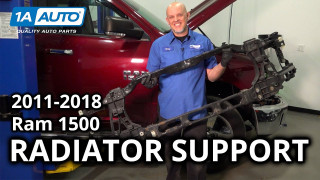 How to Replace Radiator Support 2011-2018 Ram 1500 1A Auto