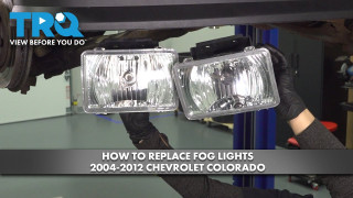 How to Replace Fog Lights 2004-2012 Chevrolet Colorado