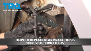 How to Replace Rear Brake Hoses 2008-2011 Ford Focus