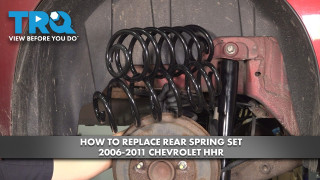 How to Replace Rear Spring Set 2006-2011 Chevrolet HHR