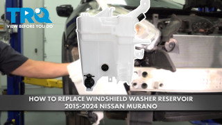 How to Replace Windshield Washer Reservoir 2015-2024 Nissan Murano