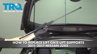 How to Replace Liftgate Lift Supports 2011-2017 Nissan Juke