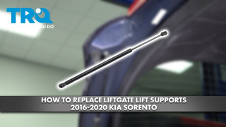 How to Replace Liftgate Supports 2016-2020 Kia Sorento