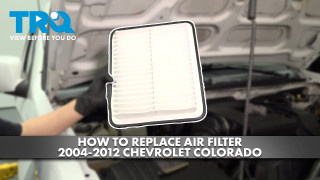 How to Replace Air Filter 2004-2012 Chevrolet Colorado 37L L5
