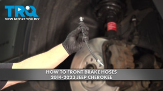 How to Replace Front Brake Hoses 2014-2023 Jeep Cherokee