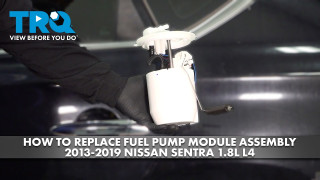 How to Replace Fuel Pump Module Assembly 2013-2019 Nissan Sentra 18L L4