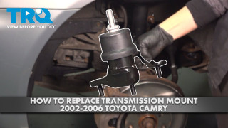 How to Replace Transmission Mount 2002-2006 Toyota Camry