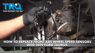How to Replace Front ABS Wheel Speed Sensors 2010-2019 Ford Taurus