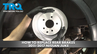 How to Replace Rear Brakes 2011-2017 Nissan Juke