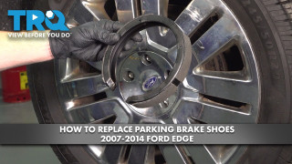 How to Replace Parking Brake Shoes 2007-2014 Ford Edge